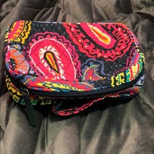 Vera Bradley Makeup Case. NWT. Twilight Paisley